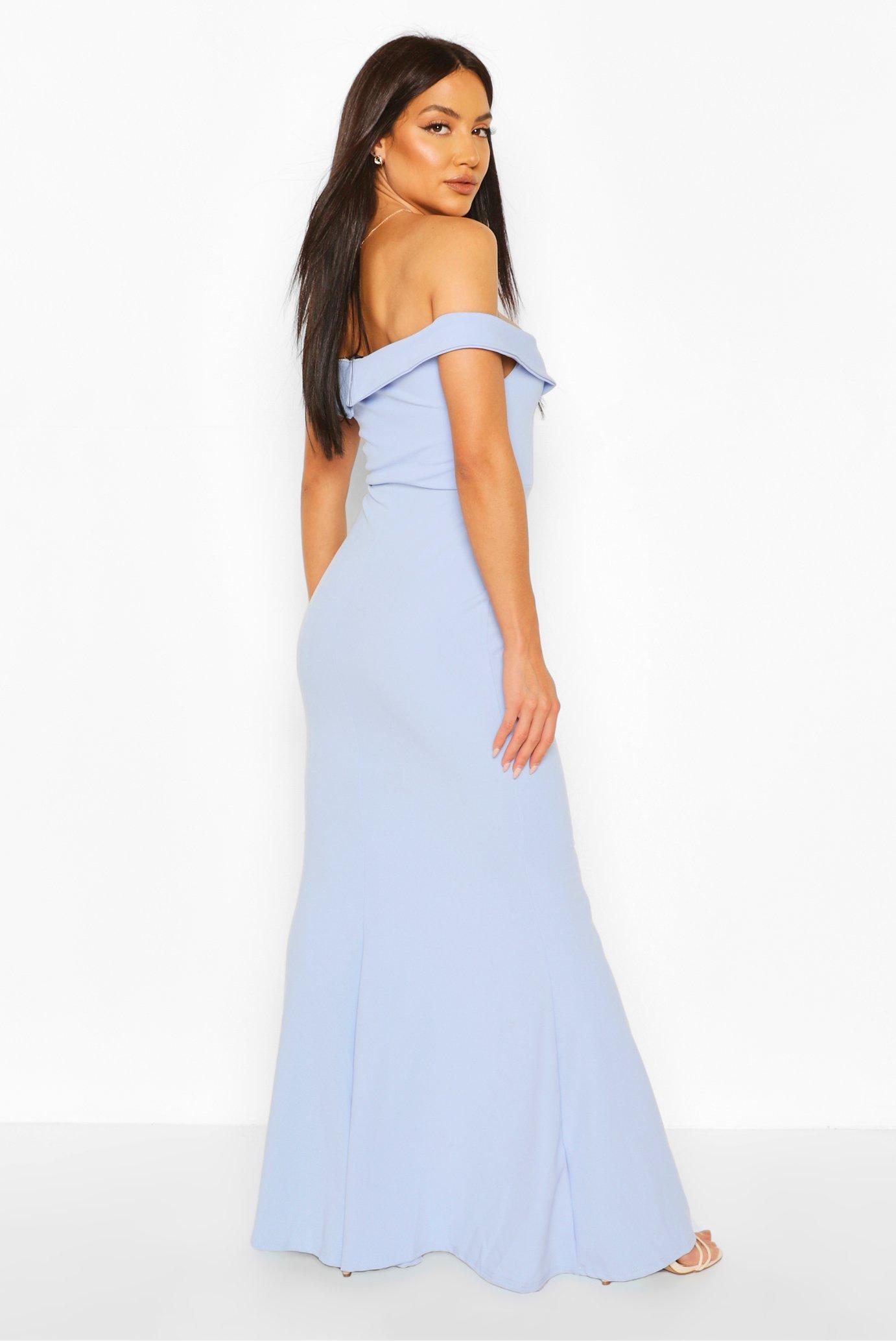 Bardot Split Front Maxi Dress boohoo AU